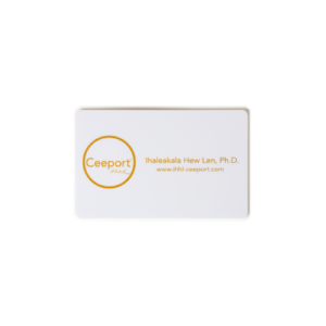 Ceeport Card (WHITE COLOR)